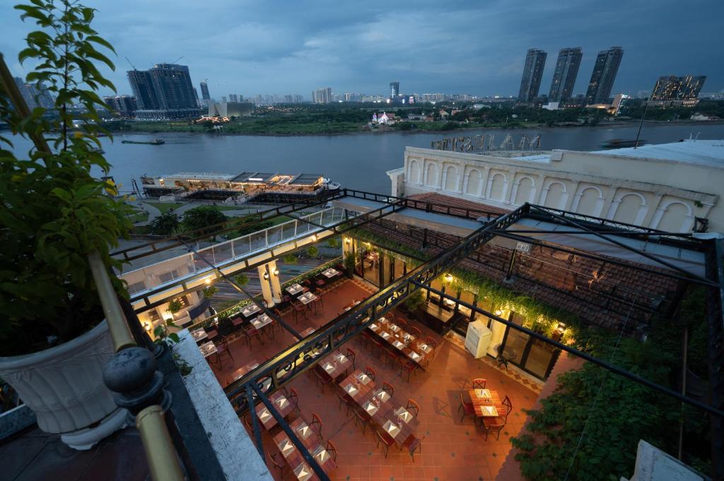 End your Vietnam food journey with city lights and craft cocktails
